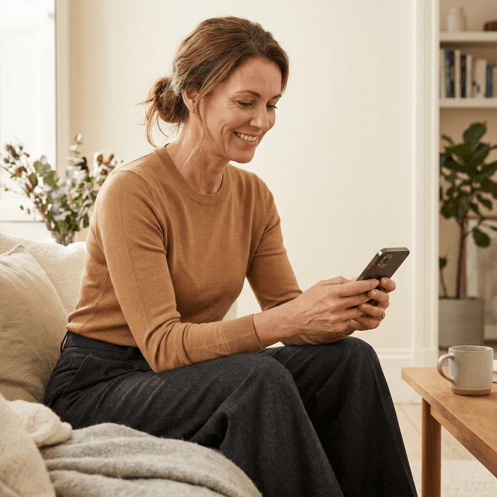 Woman ready to take the first step with Herisa